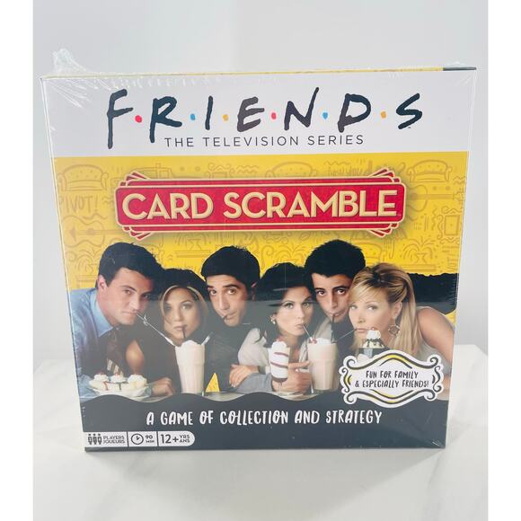 FRIENDS Card Scramble Board Game - Picture 1 of 5